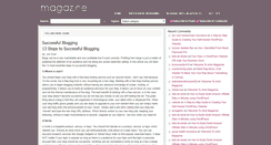 Desktop Screenshot of amirimagazine.iamamiripublishing.com